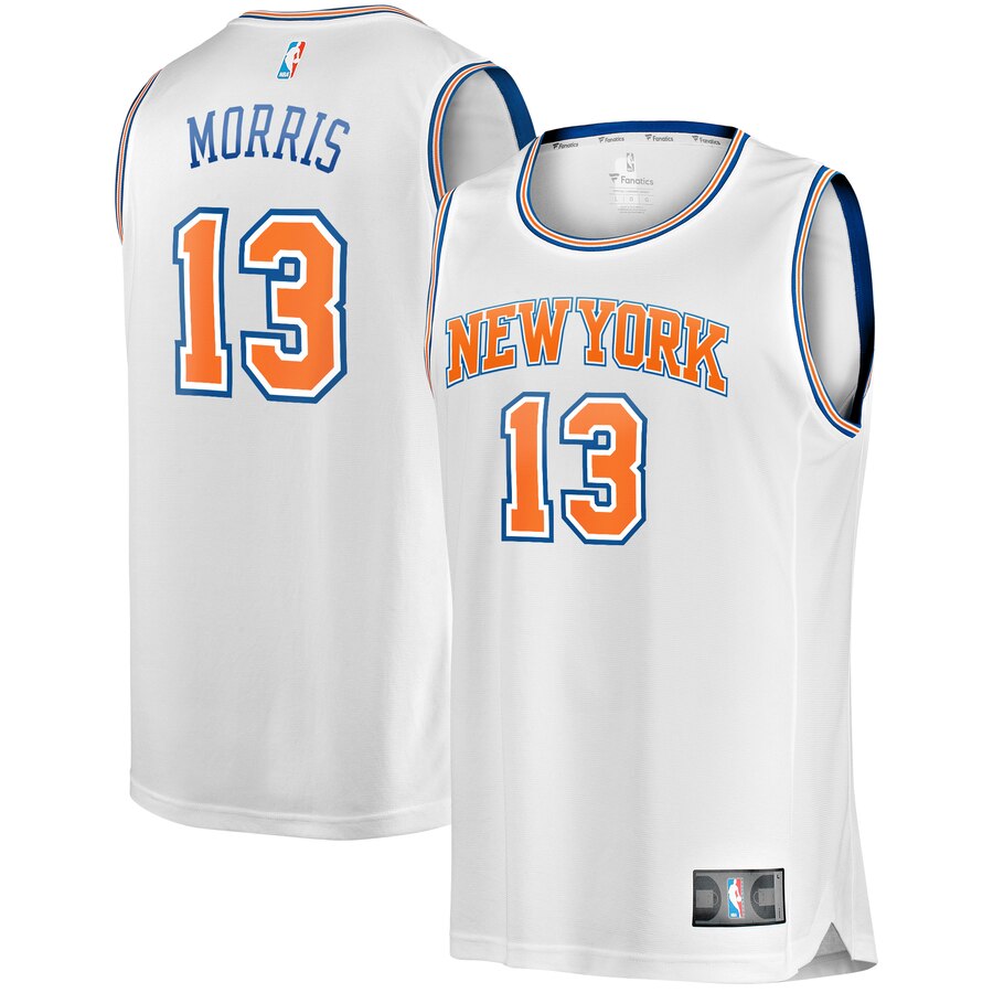 Marcus Morris New York Knicks Fanatics Branded Youth Fast Break Replica Player Basketball Jersey - Statement Edition - White