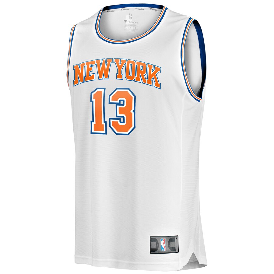 Alternative view of Marcus Morris New York Knicks Fanatics Branded Youth Fast Break Replica Player Basketball Jersey - Statement Edition - White