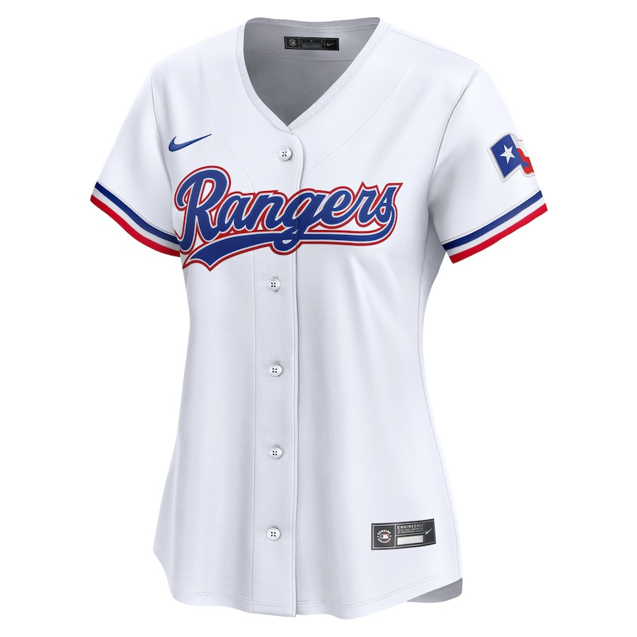 Alternative view of Marcus Semien 2 Texas Rangers Women Home Limited Player Baseball Jersey - White - JS482 