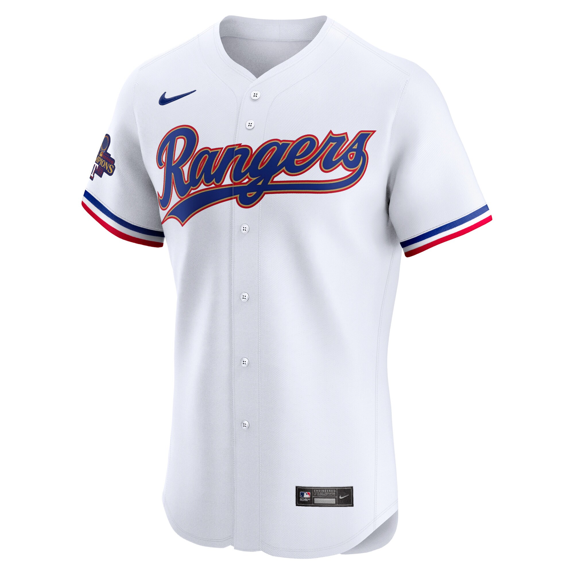 Alternative view of Marcus Semien Texas Rangers 2024 Gold Collection Elite Player Baseball JerseyÃƒâ€šÃ‚Â ÃƒÂ¢Ã¢â€šÂ¬Ã¢â‚¬Å“ White