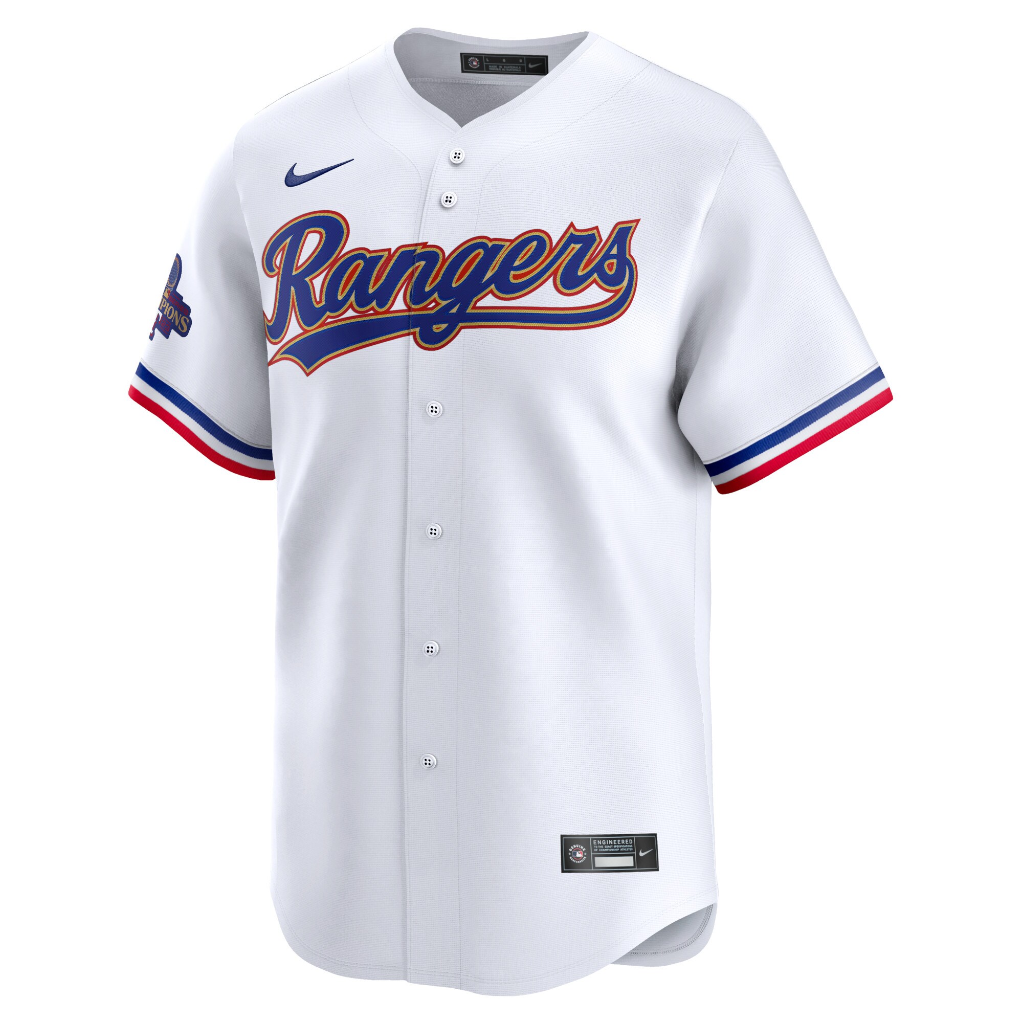 Alternative view of Marcus Semien Texas Rangers 2024 Gold Collection Limited Player Baseball JerseyÃƒâ€šÃ‚Â ÃƒÂ¢Ã¢â€šÂ¬Ã¢â‚¬Å“ White