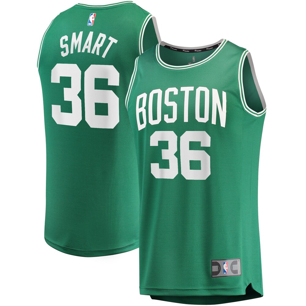 Marcus Smart Boston Celtics 2020/21 Fast Break Replica Basketball Jersey - Icon Edition - Green