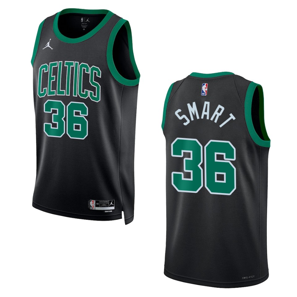 Marcus Smart Statement Edition Boston Celtics 2022-23 Green Swingman Basketball Jersey
