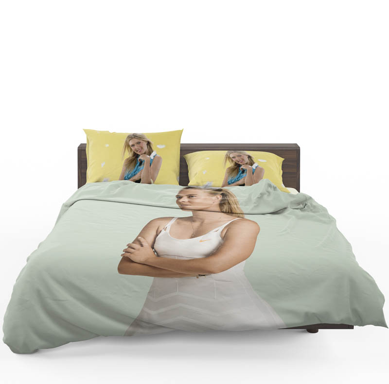 Alternative view of Maria Sharapova Russian Tennis Player Bedding Set - Custom Bedding Set