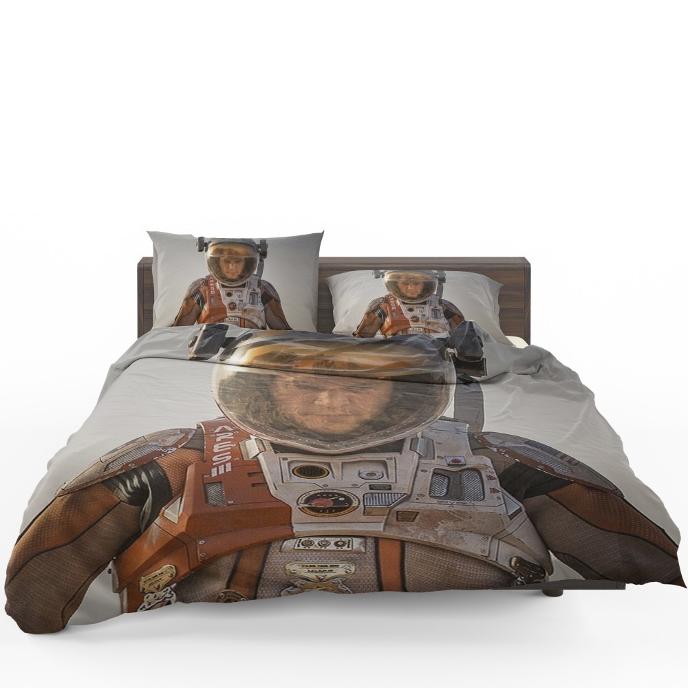 Mark Watney Matt Damon In The Martian Movie Bedding Set - Custom Bedding Set