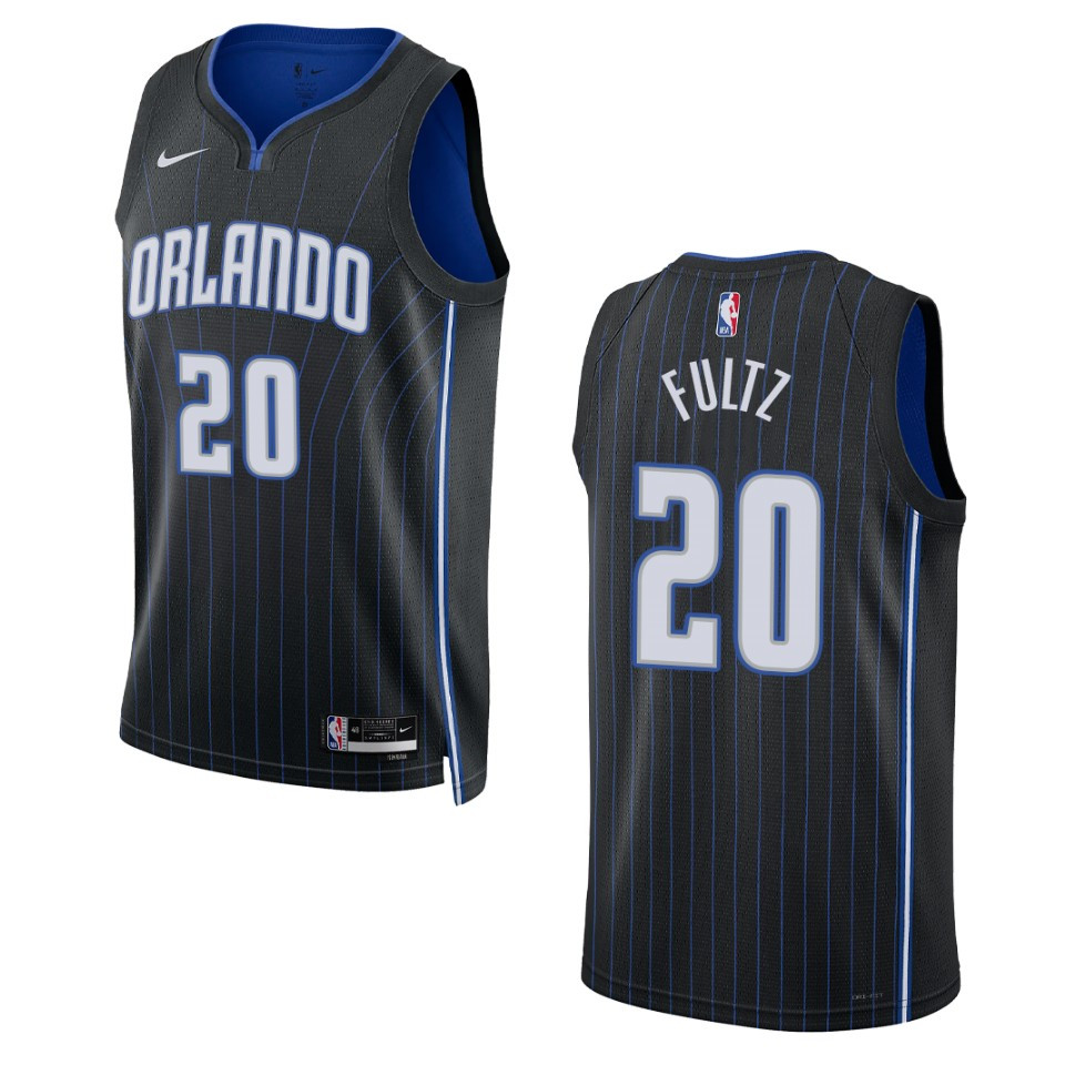 Markelle Fultz Black Icon Edition 2022-23 Orlando Magic Swingman Basketball Jersey
