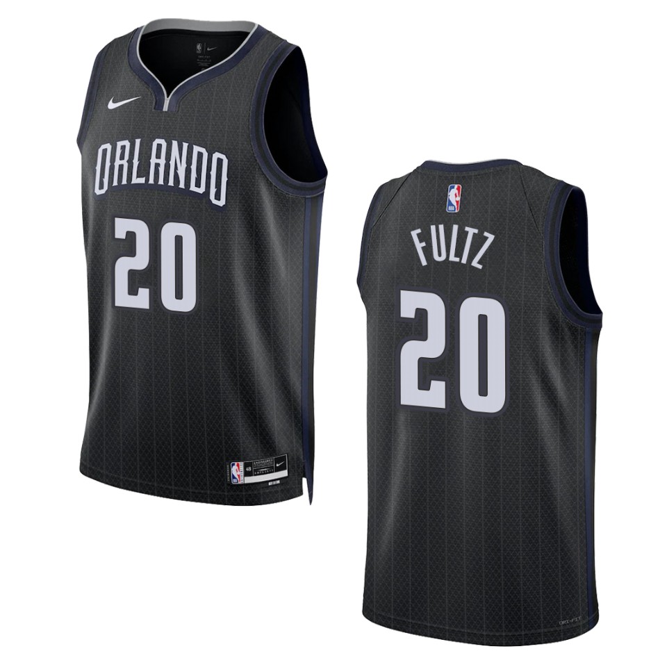 Markelle Fultz City Edition Orlando Magic 2022-23 Black Swingman Basketball Jersey