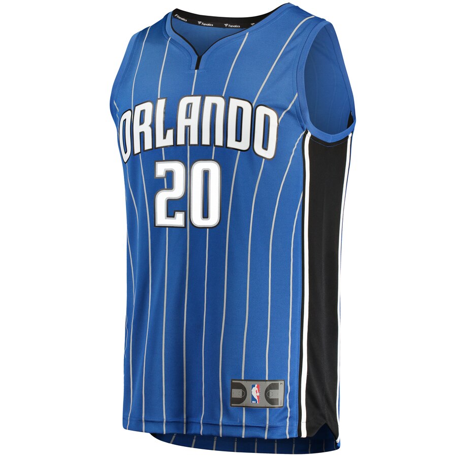 Alternative view of Markelle Fultz Orlando Magic Fanatics Branded Fast Break Replica Basketball Jersey - Icon Edition - Blue