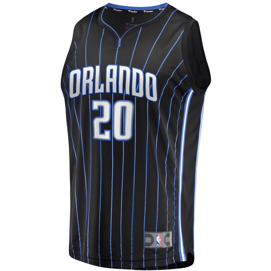 Alternative view of Markelle Fultz Orlando Magic Fanatics Branded Youth 2019 Fast Break Replica Player Basketball Jersey Black - Icon Edition
