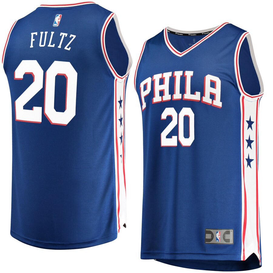 Markelle Fultz Philadelphia 76ers Fanatics Branded Youth Fast Break Replica Basketball Jersey Royal – Icon Edition