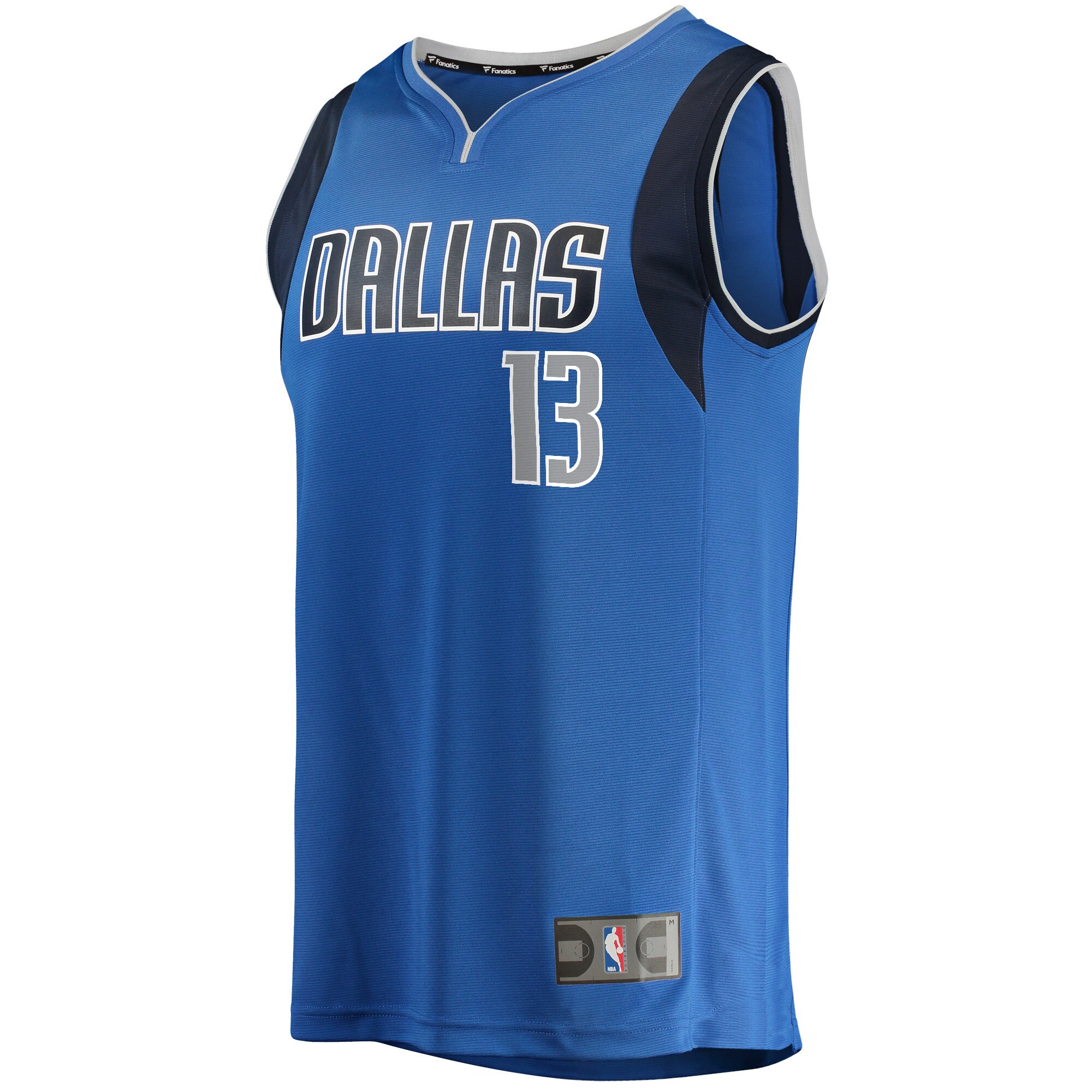 Alternative view of Markieff Morris Dallas Mavericks Fanatics Youth Fast Break Player Basketball Jersey - Icon Edition - Blue