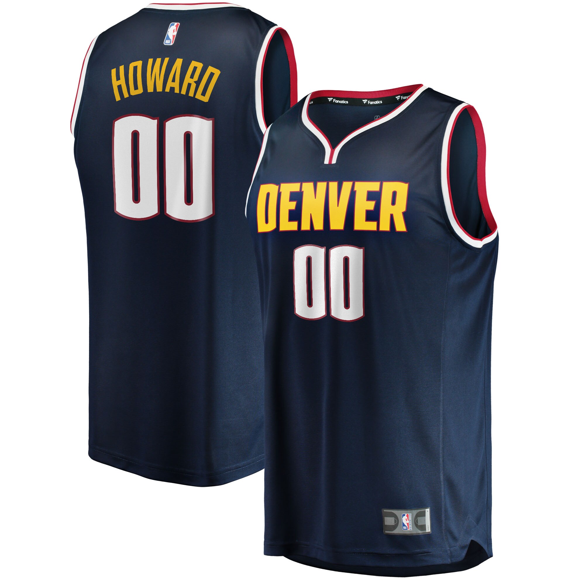 Markus Howard Denver Nuggets Fanatics 2021/22 Fast Break Replica Basketball Jersey - Icon Edition - Navy