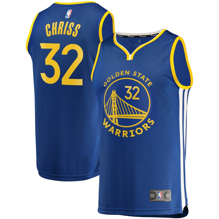 Marquese Chriss Golden State Warriors Fanatics Branded Fast Break Player Basketball Jersey - Icon Edition - Royal