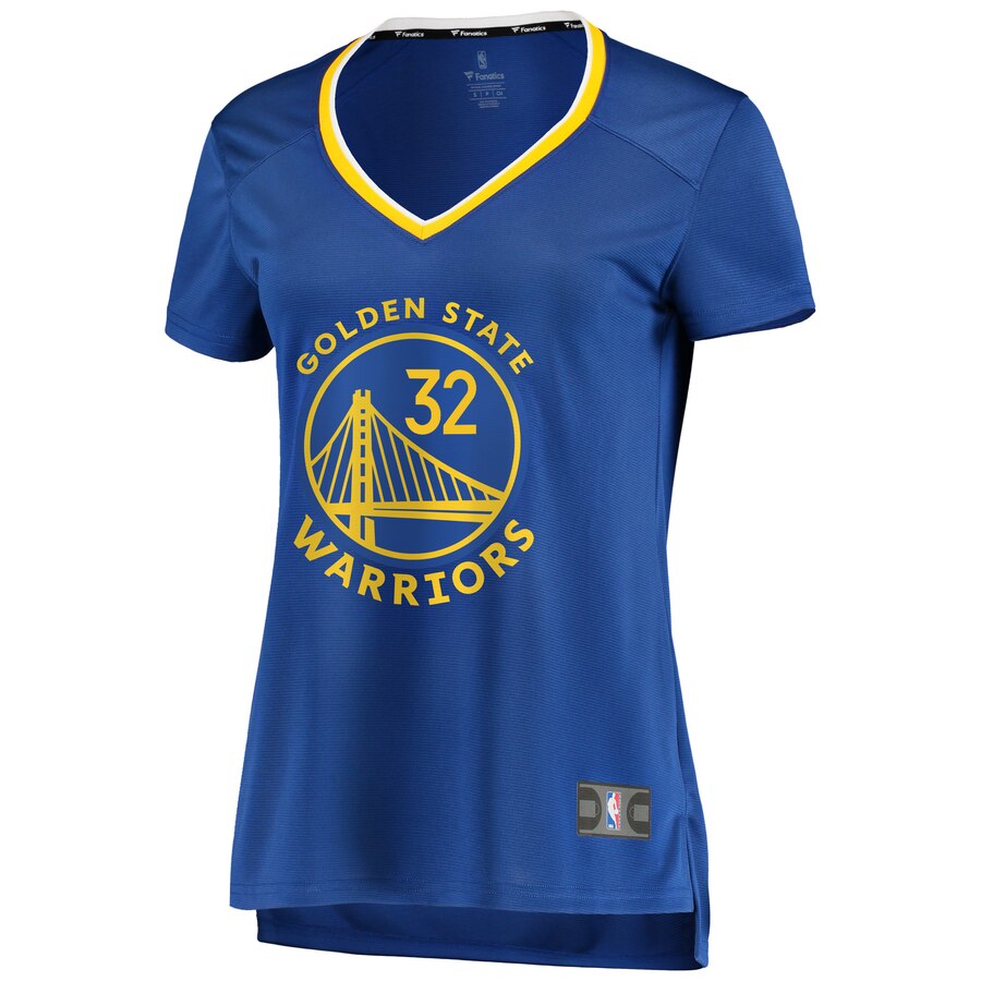 Alternative view of Marquese Chriss Golden State Warriors Fanatics Branded Women's Fast Break Player Basketball Jersey - Icon Edition - Royal