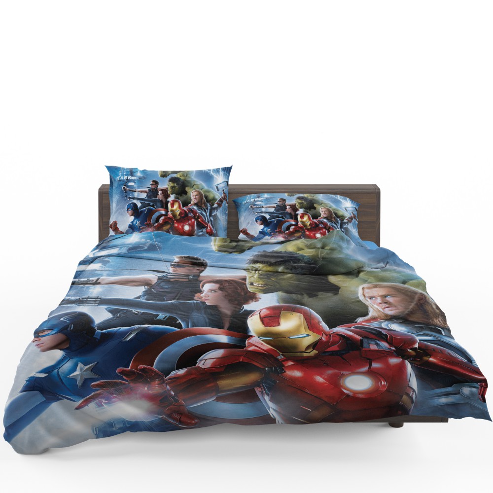 Alternative view of Marvel Avengers 2 Movie Super Heroes Bed In Bag - Custom Bedding Set