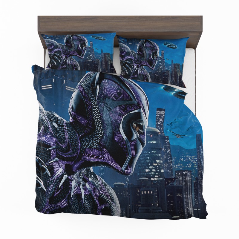 Alternative view of Marvel Black Panther Movie Comforter Set - Custom Bedding Set
