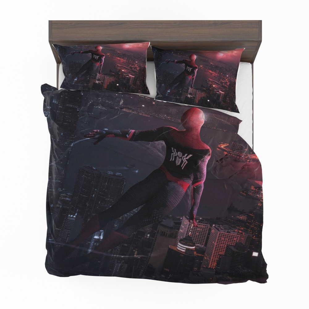 Alternative view of Marvel Comics Spider-Man Far From Home Peter Parker Bedding Set - Custom Bedding Set
