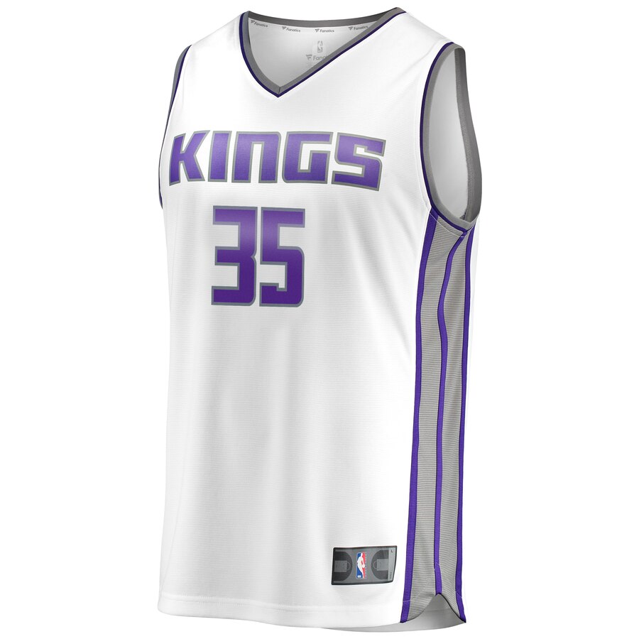 Alternative view of Marvin Bagley Iii Sacramento Kings Fanatics Branded Fast Break Basketball Jersey - Association Edition - White