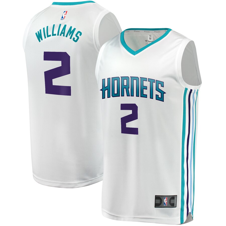 Marvin Williams Charlotte Hornets Fanatics Branded Youth Fast Break Replica Player Basketball Jersey - Association Edition - White