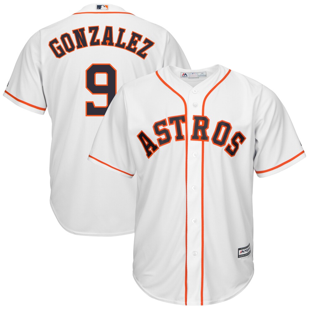 Marwin Gonzalez Houston Astros Majestic Home Cool Base Player Baseball Jersey - White