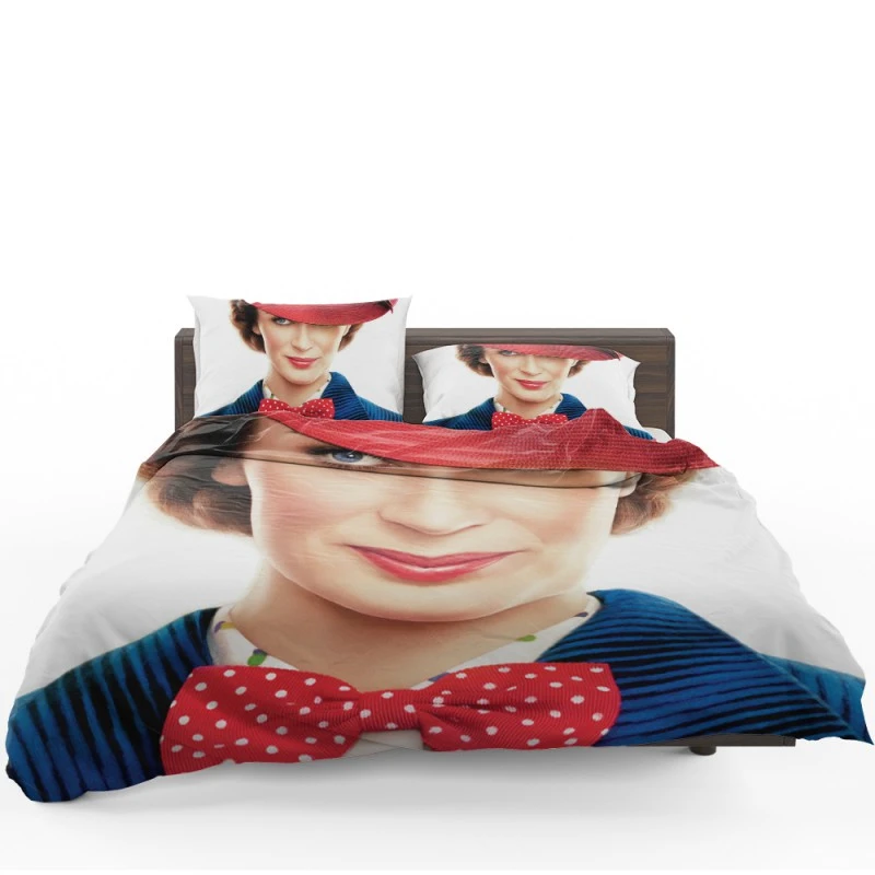 Mary Poppins Returns Movie Emily Blunt Mary Poppins Bedding Set - Custom Bedding Set