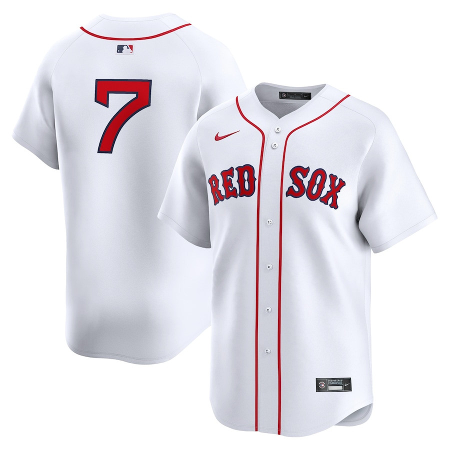 Masataka Yoshida 7 Boston Red Sox Home Limited Men Baseball Jersey - White