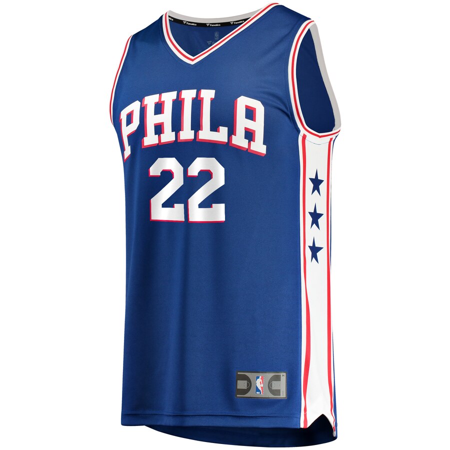 Alternative view of Matisse Thybulle Philadelphia 76ers Fanatics Branded Youth Fast Break Replica Player Basketball Jersey - Icon Edition - Royal