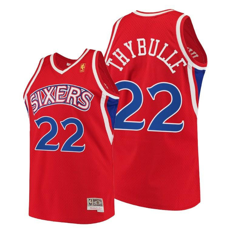 Matisse Thybulle Philadelphia 76ers Red Throwback 90s Basketball Jersey HWC Swingman - Men Basketball Jersey - JS289 
