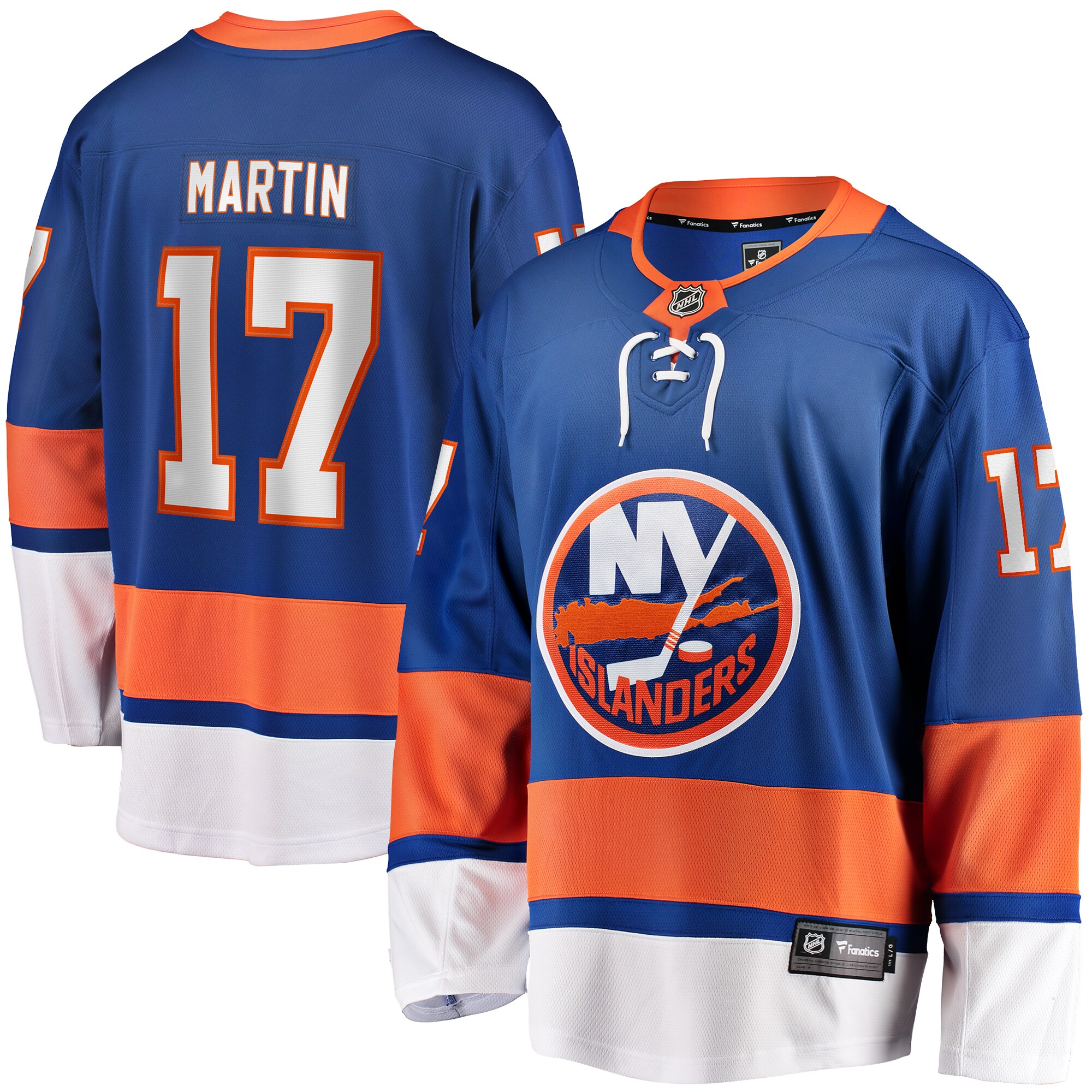 Matt Martin New York Islanders Home Breakaway Player Hockey Jersey - Royal - JS503 