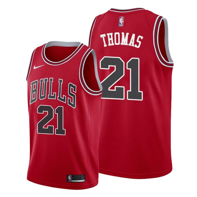 Matt Thomas Chicago Bulls Red Icon Edition Basketball Jersey 21 - Men Basketball Jersey - JS778 