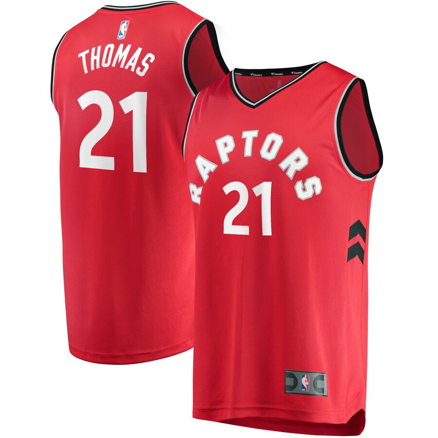 Matt Thomas Toronto Raptors Fanatics Branded Youth Fast Break Replica Player Basketball Jersey - Icon Edition - Red