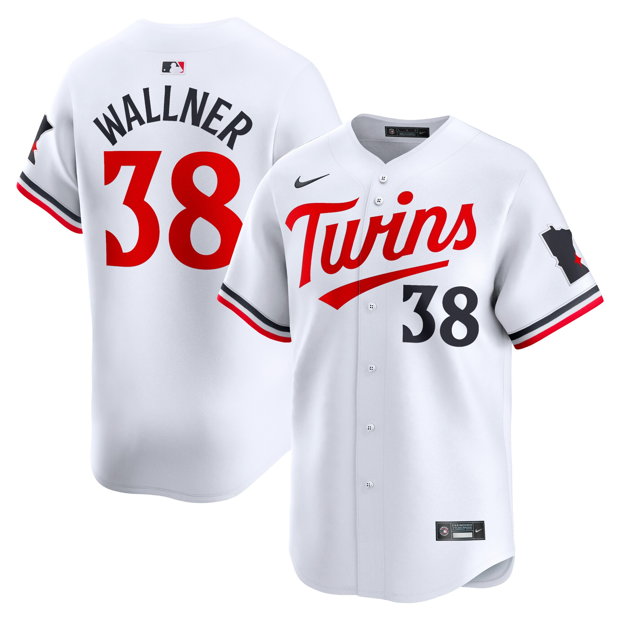 Matt Wallner Minnesota Twins Home Limited Player Baseball Jersey - White