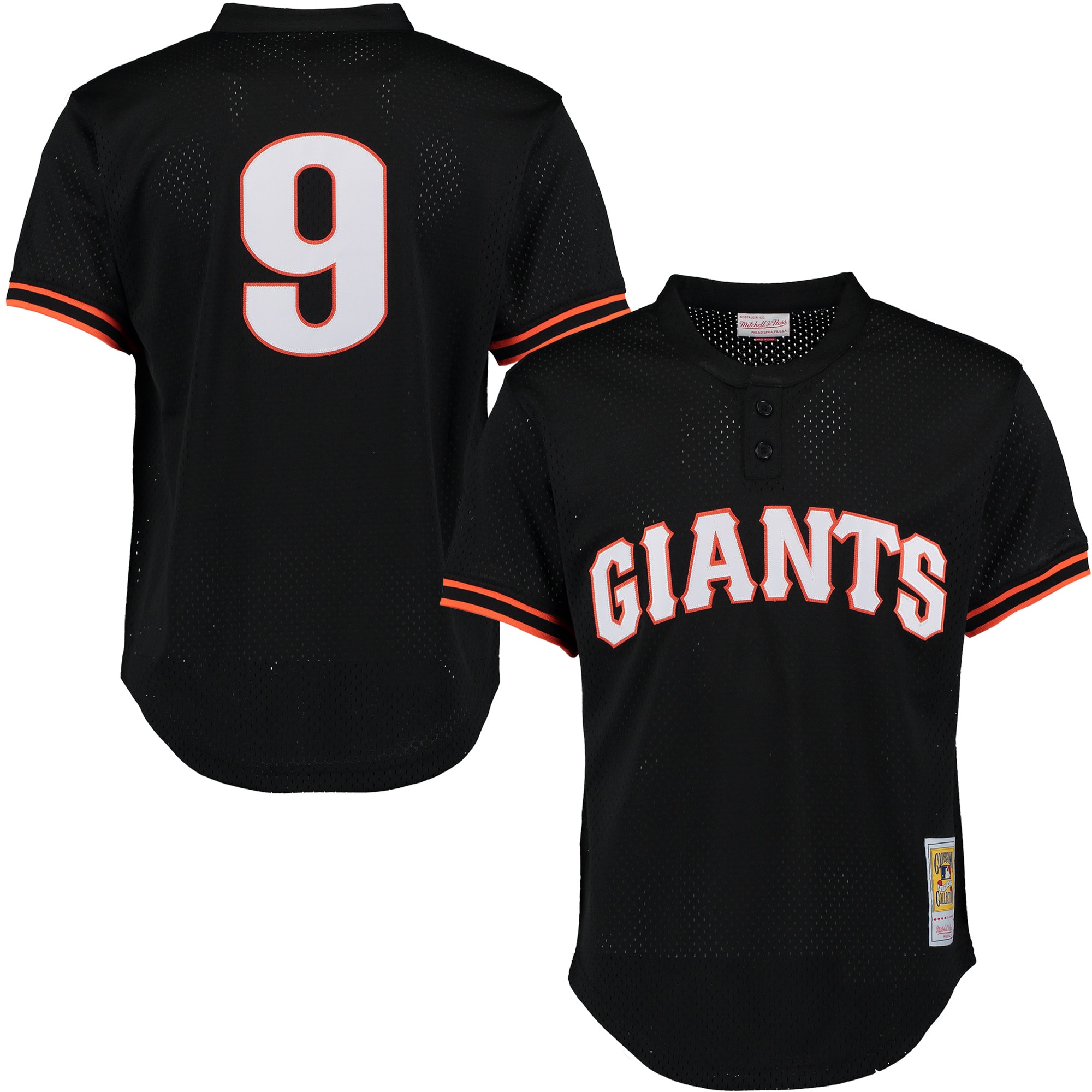 Matt Williams San Francisco Giants Mitchell & Ness Cooperstown Mesh Batting Practice Baseball Jersey - Black