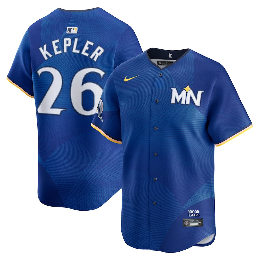 Max Kepler 26 Minnesota Twins 2024 City Connect Limited Men Baseball Jersey - Royal 