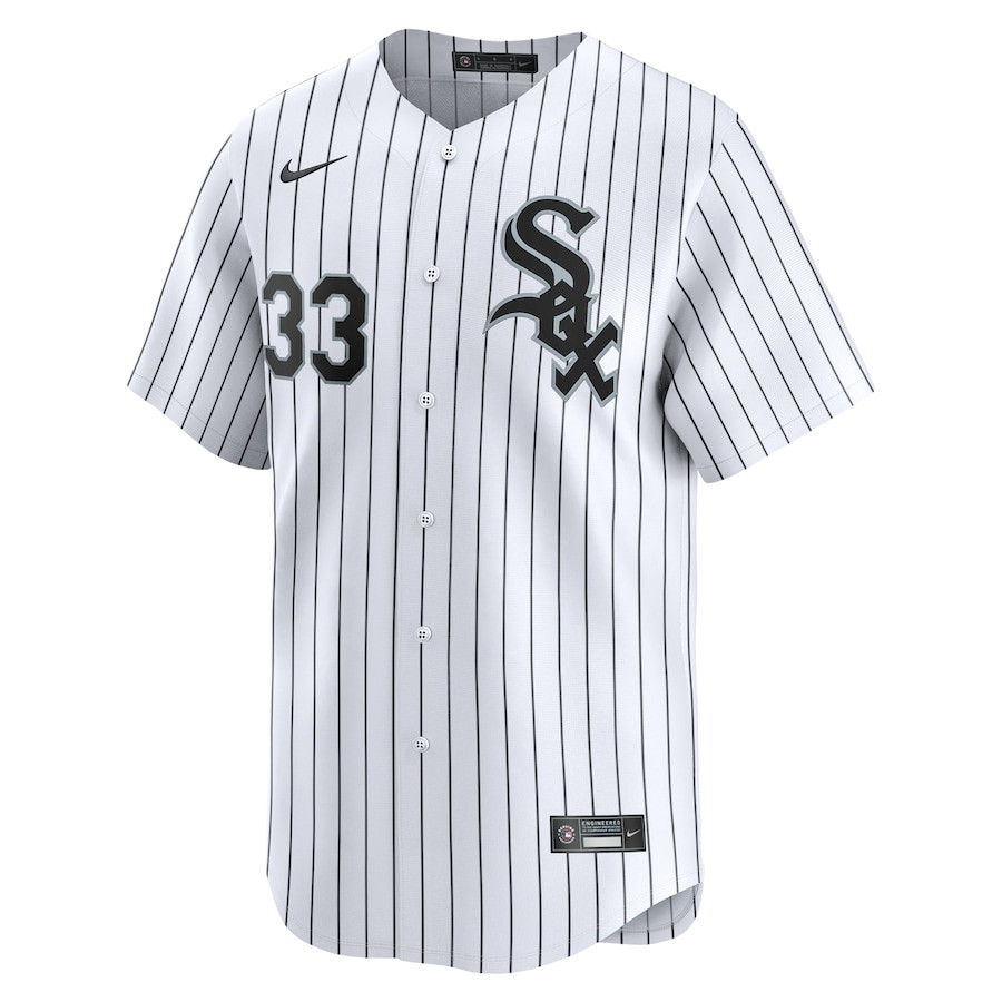 Alternative view of Max Stassi 33 Chicago White Sox Home Limited Men Jersey - White