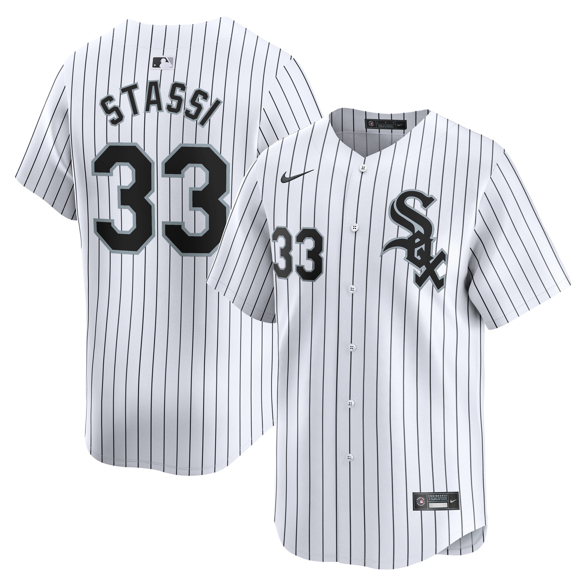 Max Stassi Chicago White Sox Home Limited Player JerseyÃƒâ€šÃ‚Â ÃƒÂ¢Ã¢â€šÂ¬Ã¢â‚¬Å“ White