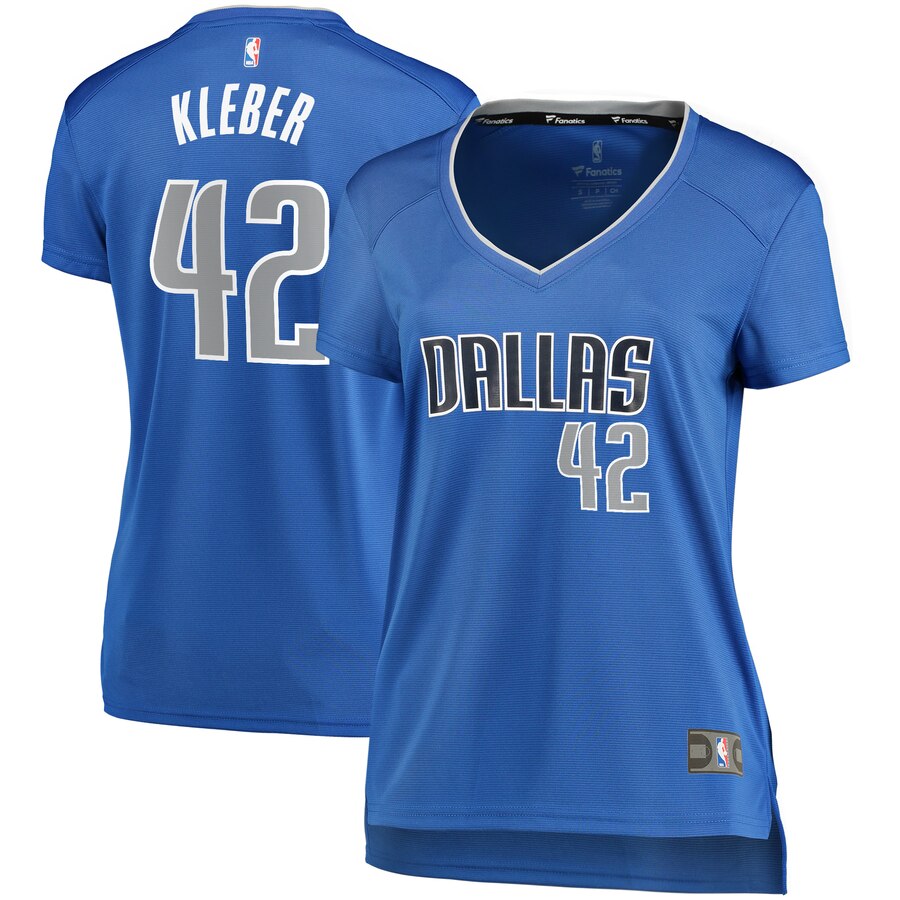 Maxi Kleber Dallas Mavericks Fanatics Branded Women's Fast Break Player Replica Basketball Jersey - Icon Edition - Blue