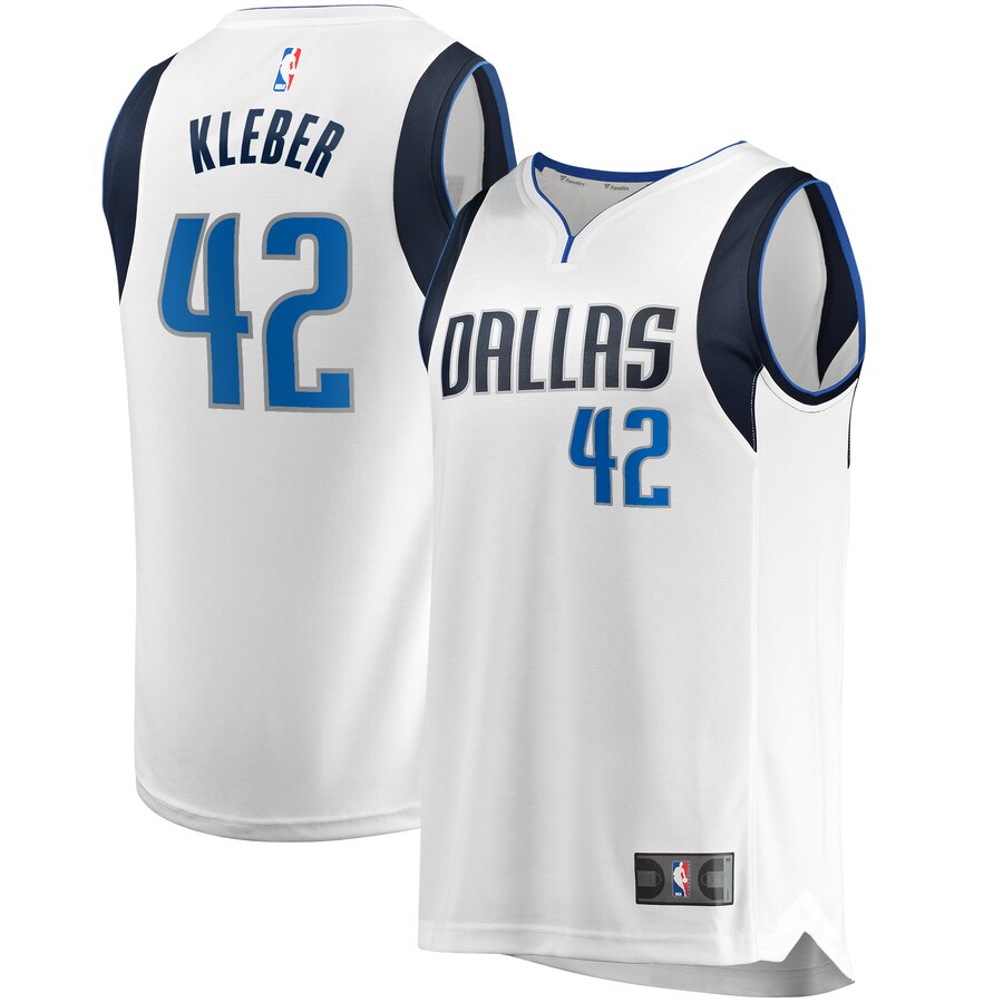 Maxi Kleber Dallas Mavericks Fanatics Branded Youth Fast Break Replica Player Basketball Jersey - Association Edition - White