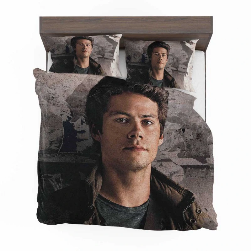 Alternative view of Maze Runner The Death Cure Movie Dylan OBrien Bedding Set - Custom Bedding Set