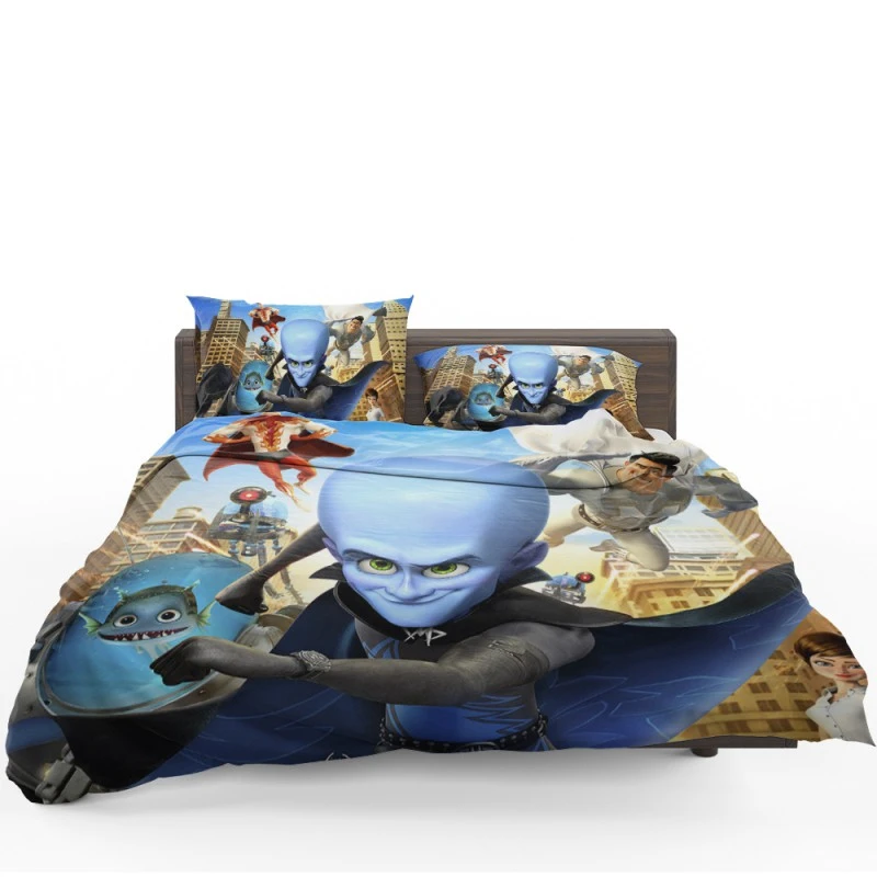 Megamind Movie Bedding Set - Custom Bedding Set