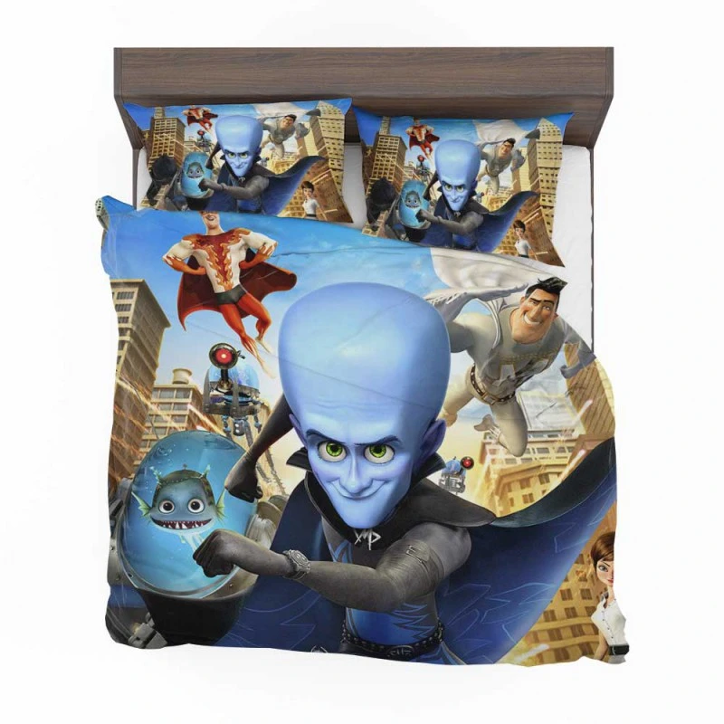 Alternative view of Megamind Movie Bedding Set - Custom Bedding Set