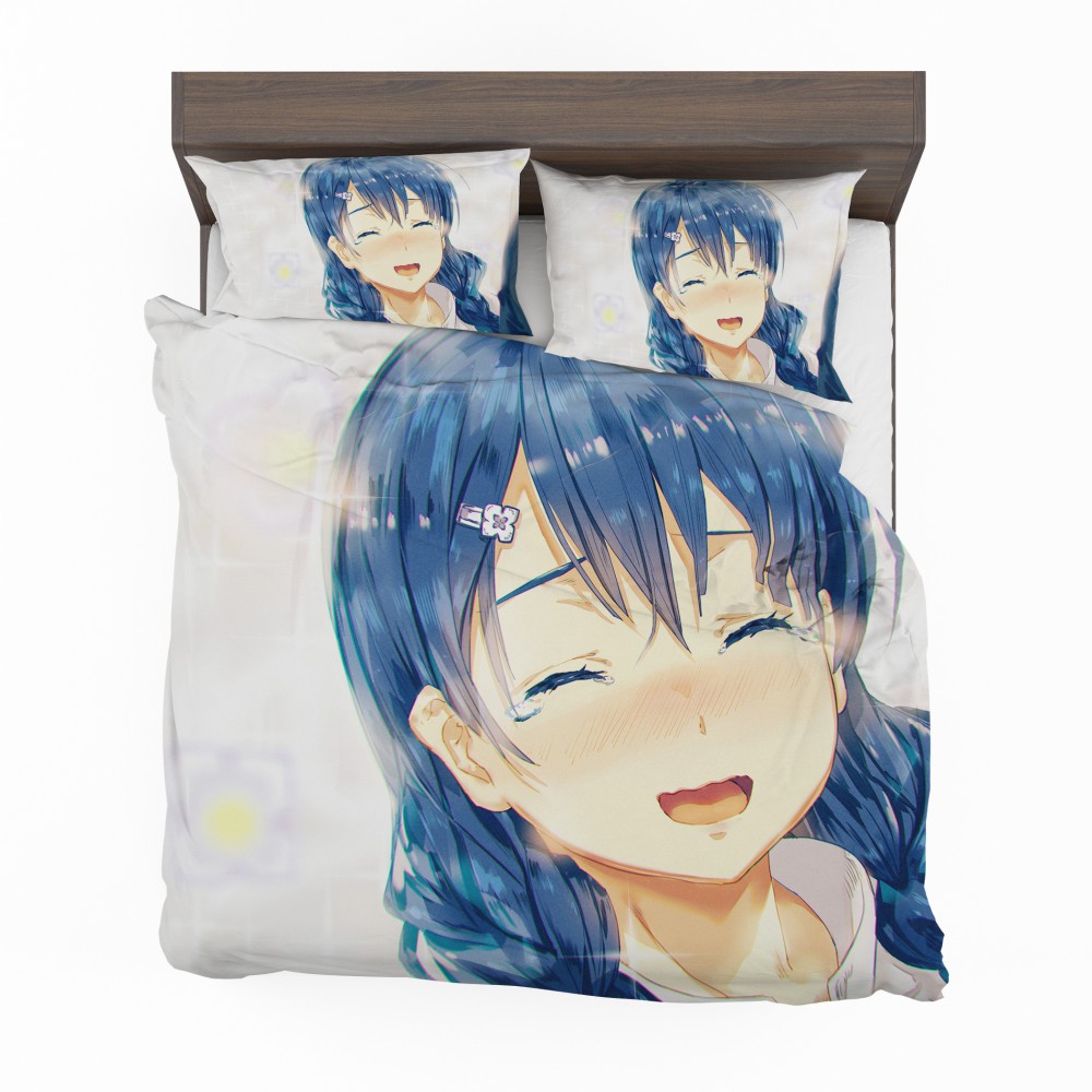 Alternative view of Megumi Tadokoro Anime Bedding Set - Custom Bedding Set