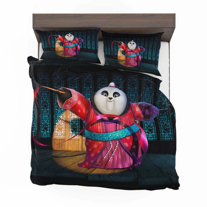 Alternative view of Mei Mei In Kung Fu Panda 3 Movie Bedding Set - Custom Bedding Set