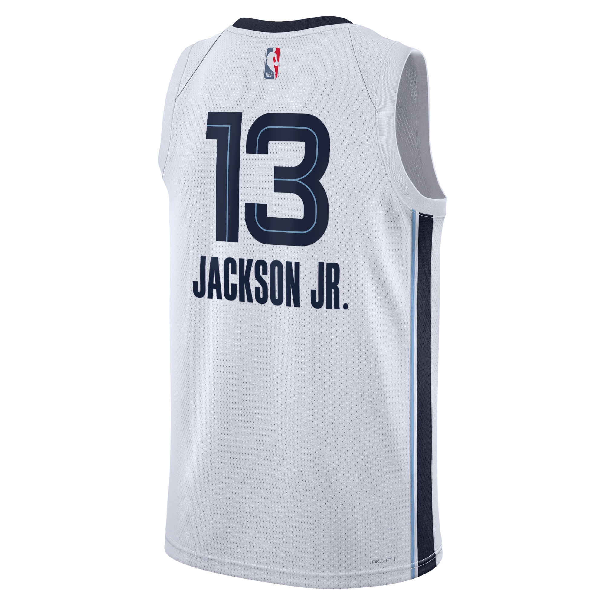 Alternative view of Memphis Grizzlies Association Edition Swingman Basketball Jersey - White - Jaren Jackson Jr. - Unisex - JS757 
