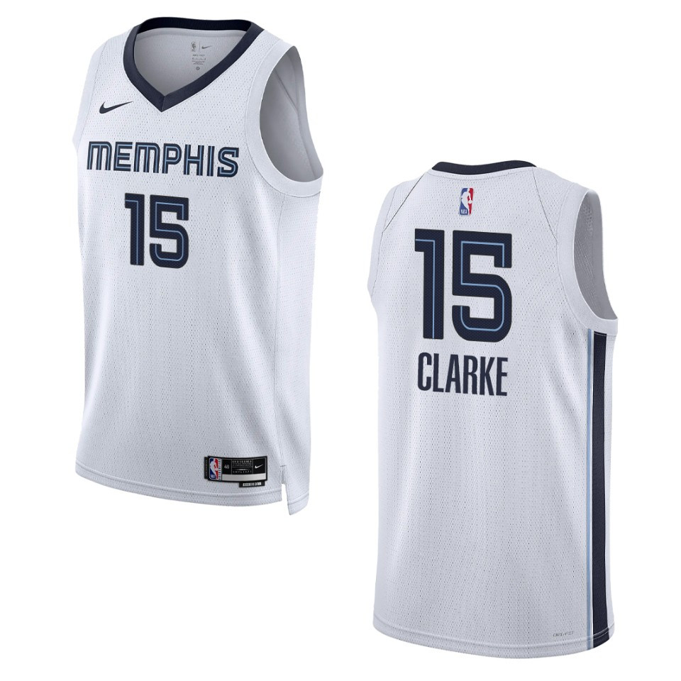 Memphis Grizzlies Brandon Clarke 2022-23 Association Edition White Swingman Basketball Jersey