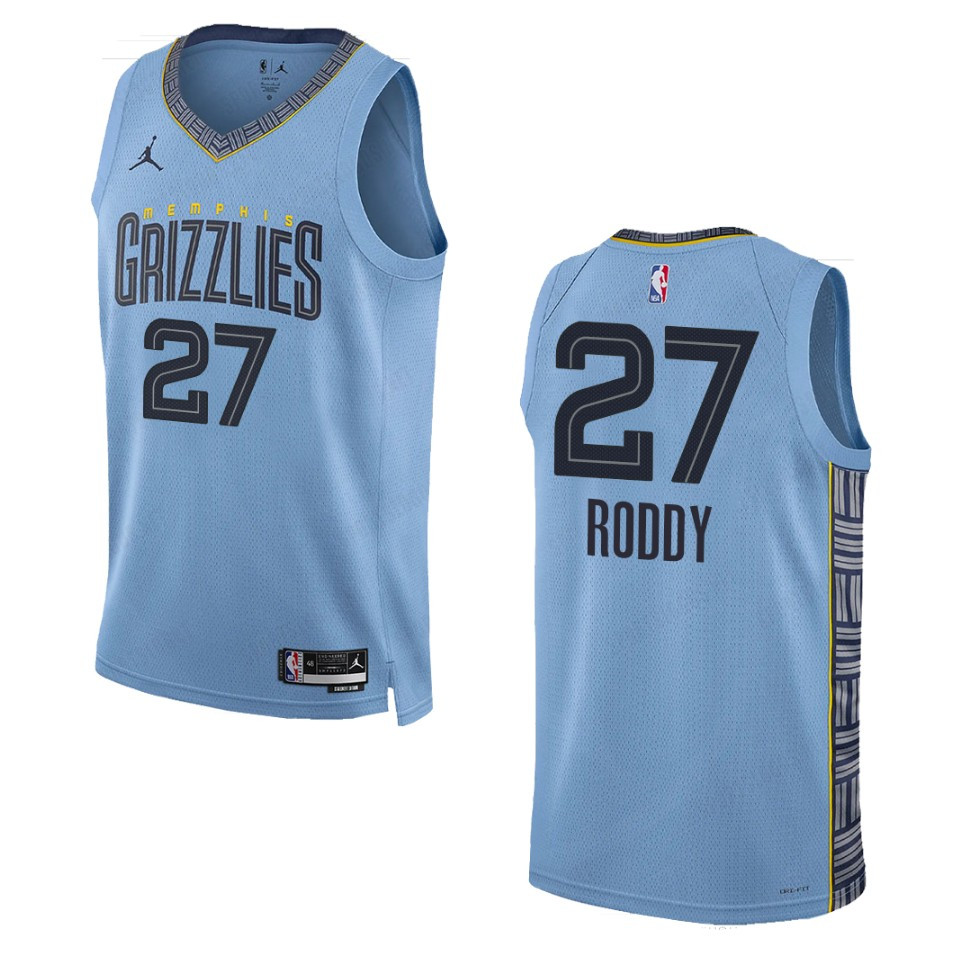 Memphis Grizzlies David Roddy 2022-23 Statement Edition Blue Swingman Basketball Jersey