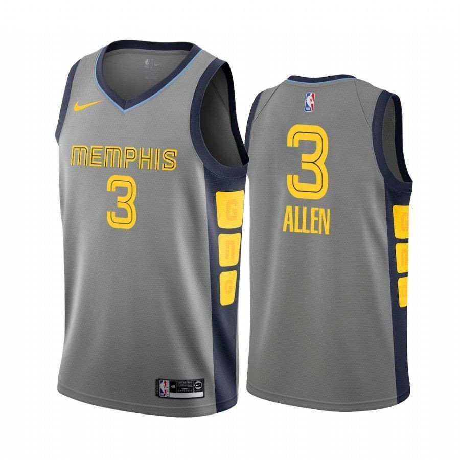 Memphis Grizzlies Grayson Allen 3 City Men's Basketball Jersey - JS489 