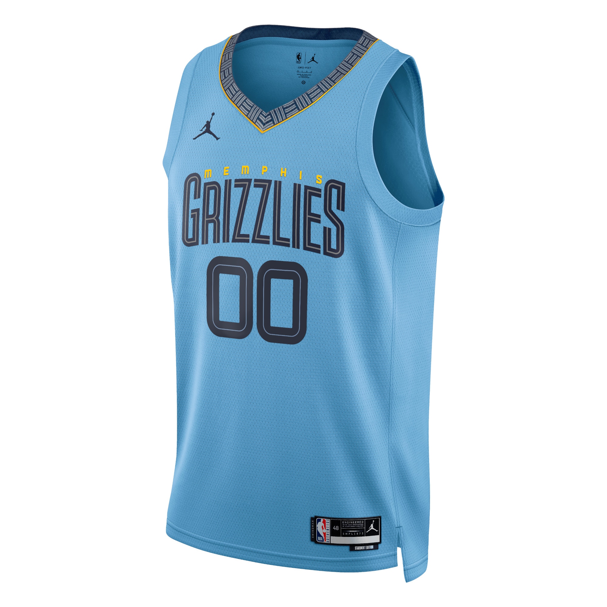 Memphis Grizzlies Jordan Statement Swingman Basketball Jersey - Custom - Unisex - JS425 