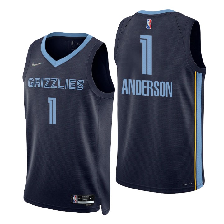 Memphis Grizzlies Kyle Anderson 75th Anniversary Diamond Basketball Jersey Icon