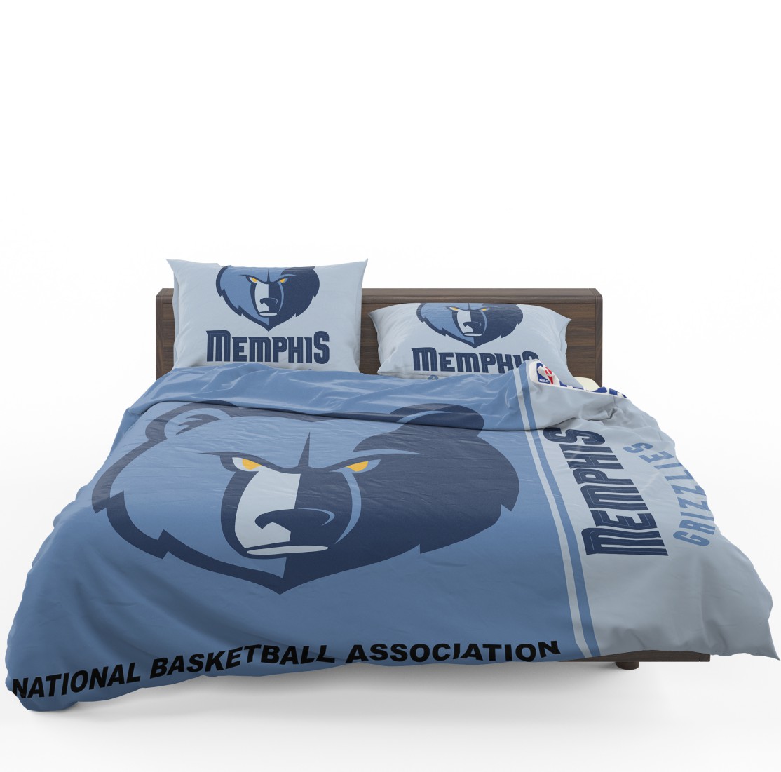 Memphis Grizzlies NBA Basketball Bedding Set - Custom Bedding Set